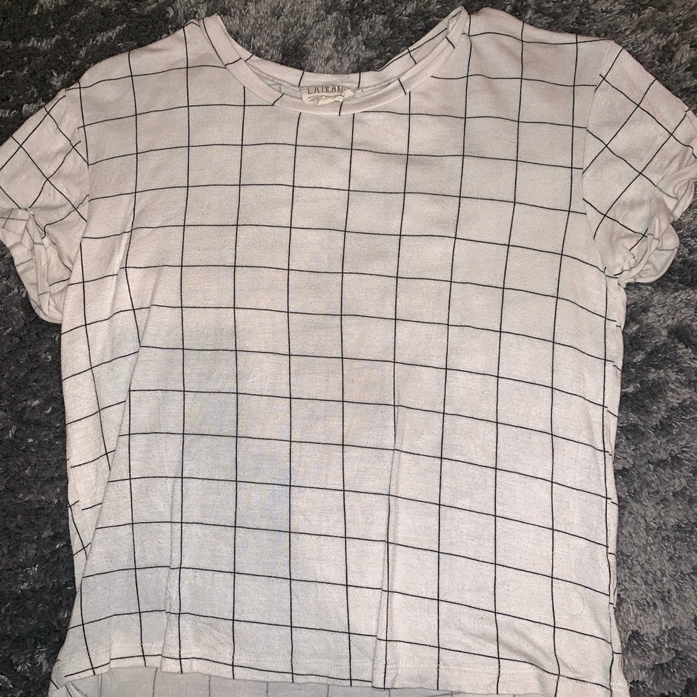 Brandy Melville Black Lines T-Shirt
